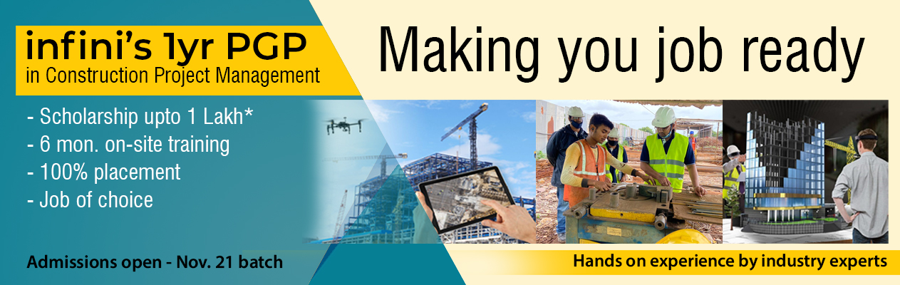 Top Construction Management Courses College In India PG Courses After Civil Engineering 